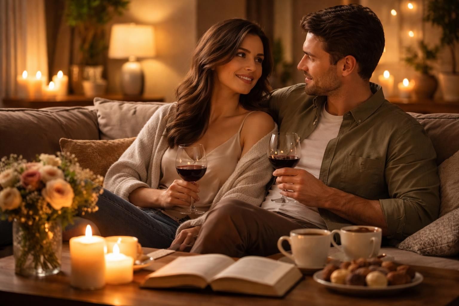 découvrez l'art de profiter pleinement d'une soirée unique en compagnie d'une femme, en créant des moments inoubliables et authentiques.